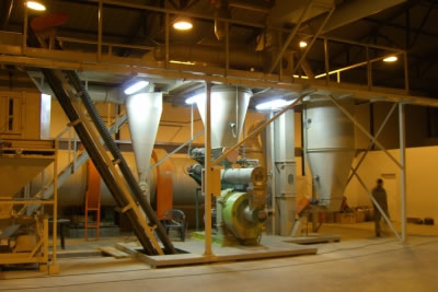 خط إنتاج مصبعات الوقود الحيوي 2 طن/ساعة