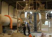 خط إنتاج مصبعات الوقود الحيوي 2 طن/ساعة