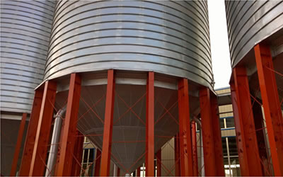 صوامع فولاذية